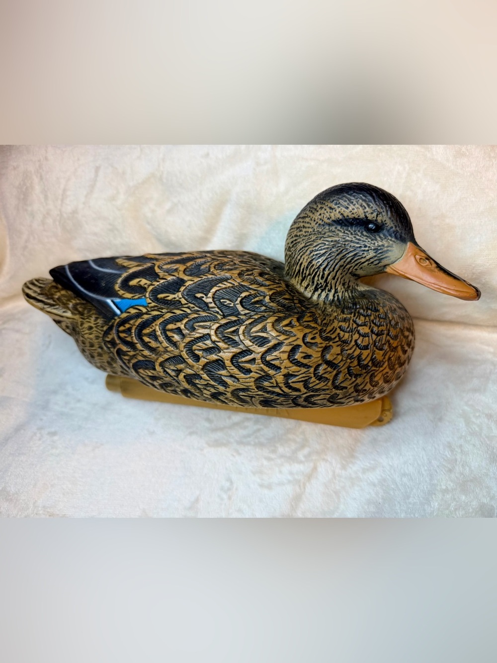 Zink Brown and Black Mallard Duck Decoy